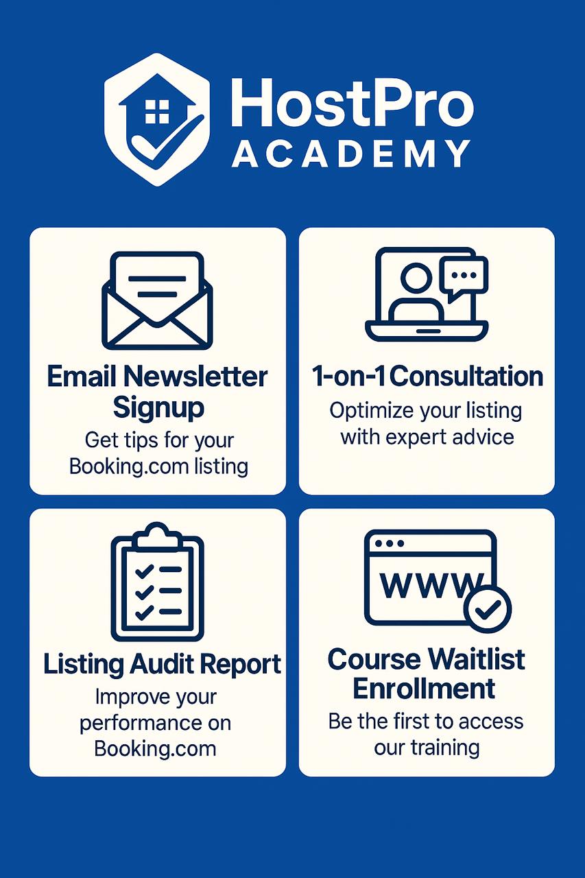 Master the Booking Extranet